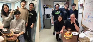 Raffai Lab Celebrating Birthdays